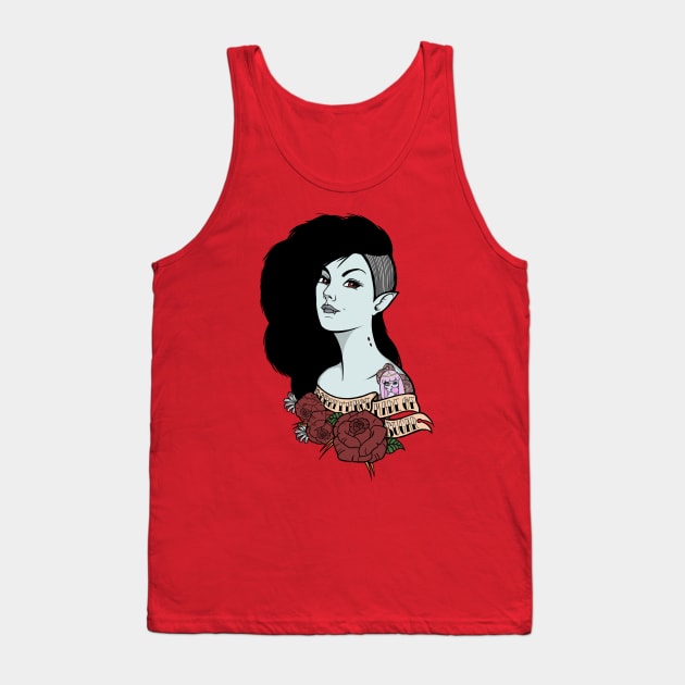 Adventure Time - Inked Vampire Tank Top by gseignemartin